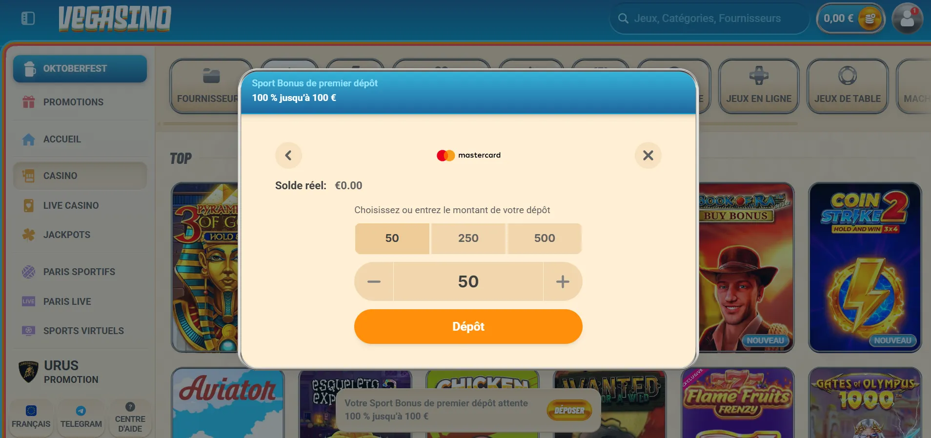 Comment déposer sur Vegasino Casino : méthodes de paiement et sécurité Comment déposer sur Vegasino Casino
